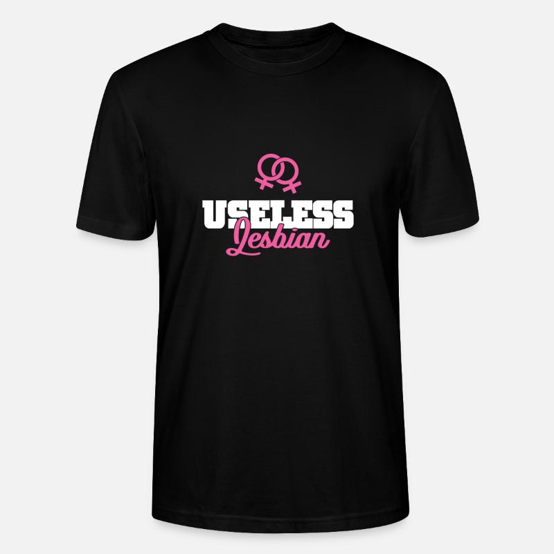 Lesbe - Stanley/Stella Unisex Bio-T-Shirt CRAFTER - Schwarz