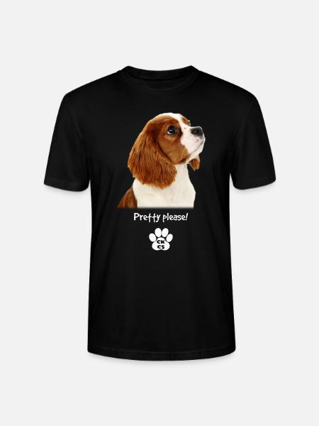 Pretty please - Stanley/Stella CRAFTER Unisex Organic T-Shirt - black
