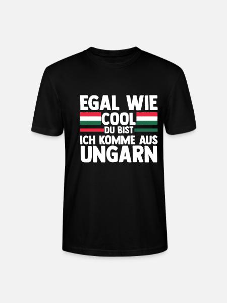 Ungar Ungarisch Ungarn - Stanley/Stella Unisex Bio-T-Shirt CRAFTER - Schwarz