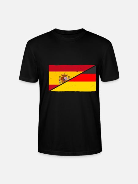 Spaniards Germany Spain - Stanley/Stella CRAFTER Unisex Organic T-Shirt - black