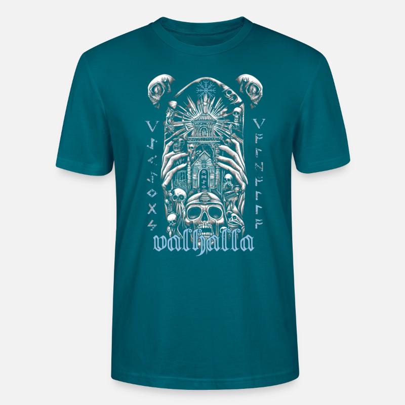 Viking Valhalla Runes Symbols Stanley/Stella CRAFTER Unisex Organic T-Shirt