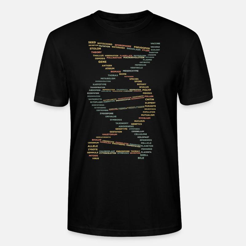 DNA evolution medicine - Stanley/Stella CRAFTER Unisex Organic T-Shirt - black