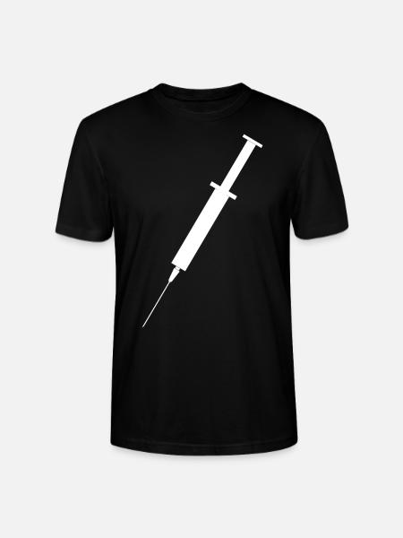 Spritze - Stanley/Stella Unisex Bio-T-Shirt CRAFTER - Schwarz