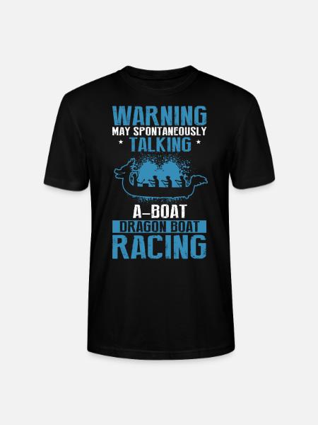 Drachenboot Trainer und Drachenboot - Stanley/Stella Unisex Bio-T-Shirt CRAFTER - Schwarz