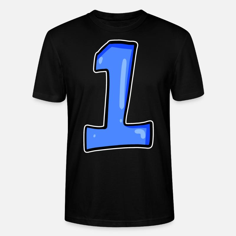 1 - Stanley/Stella Unisex Bio-T-Shirt CRAFTER - Schwarz