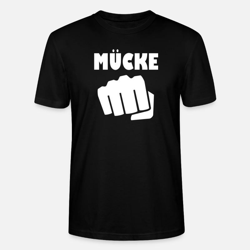 mosquito - Stanley/Stella CRAFTER Unisex Organic T-Shirt - black