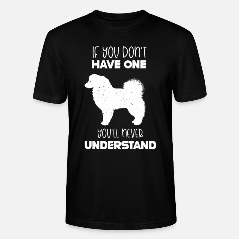 Australian Shepherd Geschenk - Stanley/Stella Unisex Bio-T-Shirt CRAFTER - Schwarz