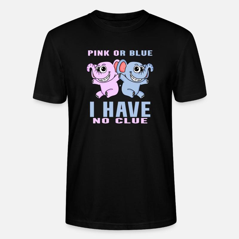 Pink oder Blau - Stanley/Stella Unisex Bio-T-Shirt CRAFTER - Schwarz