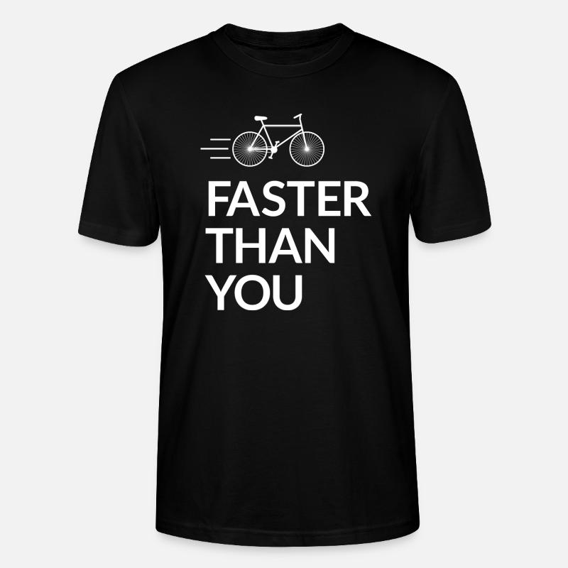Faster than you - T-shirt bio CRAFTER Stanley Stella Unisexe - noir
