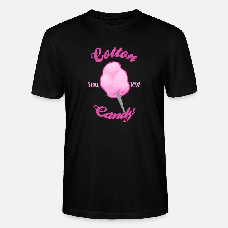 Cotton candy 2 - T-shirt bio CRAFTER Stanley Stella Unisexe - noir
