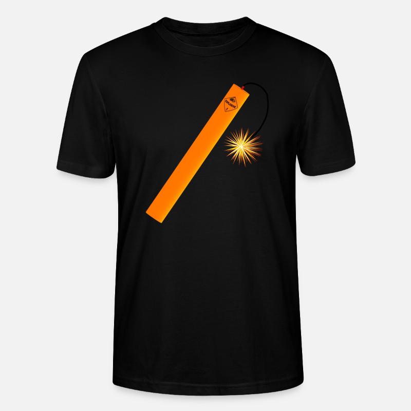 Bâton Dynamite - T-shirt bio CRAFTER Stanley Stella Unisexe - noir
