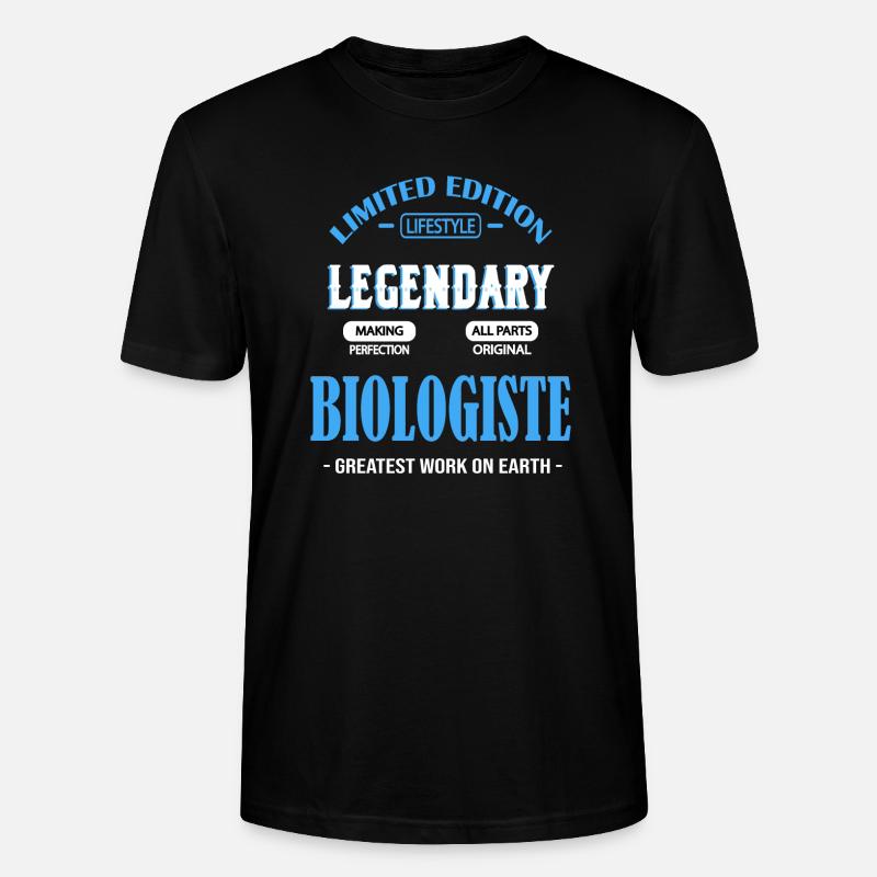 BIOLOGE - Stanley/Stella Unisex Bio-T-Shirt CRAFTER - Schwarz