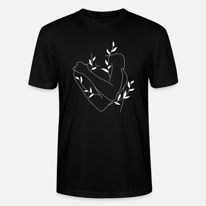 Wachsender Körper - Stanley/Stella Unisex Bio-T-Shirt CRAFTER - Schwarz