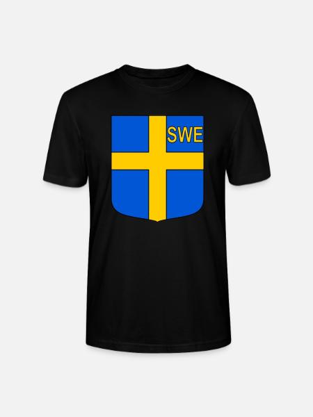 ENG shield - Stanley/Stella CRAFTER Unisex Organic T-Shirt - black