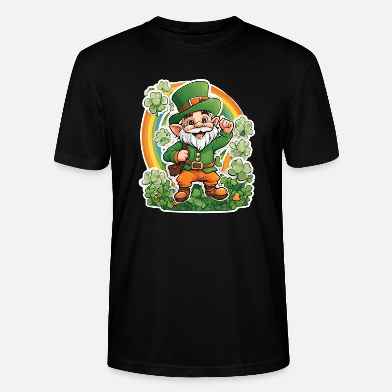 Heiliger Patrick 3 - Stanley/Stella Unisex Bio-T-Shirt CRAFTER - Schwarz
