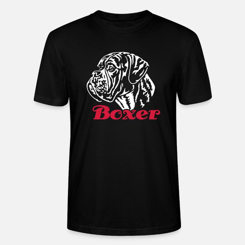 588 Boxer - T-shirt bio CRAFTER Stanley Stella Unisexe - noir