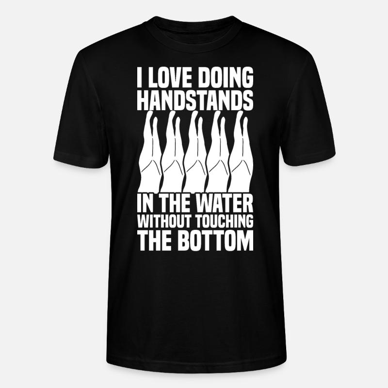 Synchronschwimmen - Stanley/Stella Unisex Bio-T-Shirt CRAFTER - Schwarz