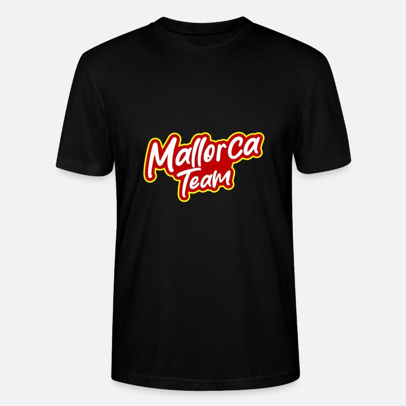 Équipe de Majorque - T-shirt bio CRAFTER Stanley Stella Unisexe - noir