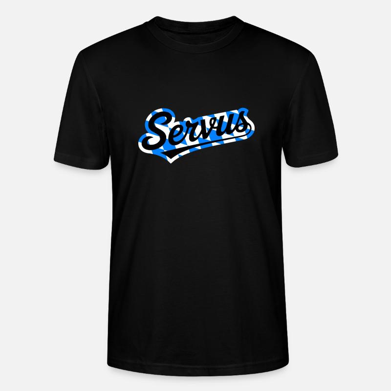 Servus - Stanley/Stella Unisex Bio-T-Shirt CRAFTER - Schwarz