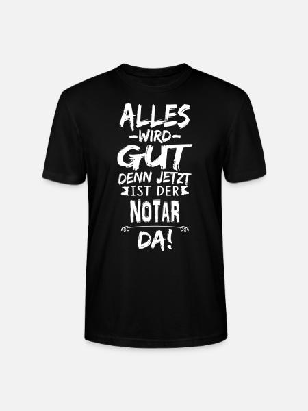 NOTAR - Stanley/Stella Unisex Bio-T-Shirt CRAFTER - Schwarz