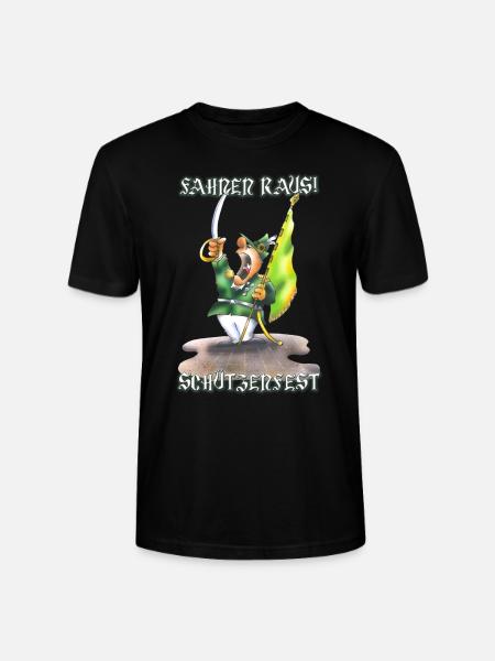 Fahnen raus! Schützenfest - Stanley/Stella Unisex Bio-T-Shirt CRAFTER - Schwarz