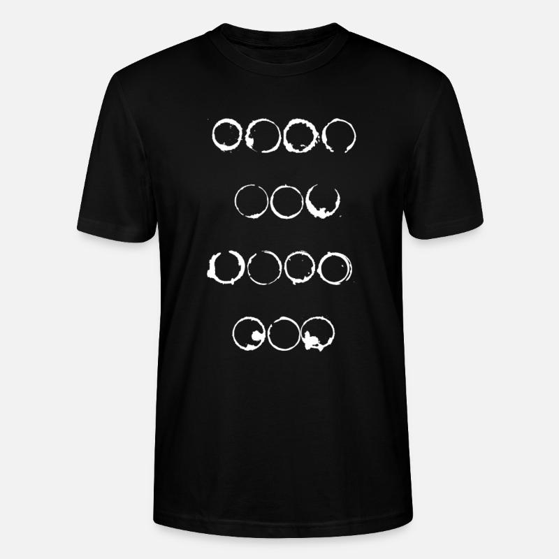 Anneaux De Cringel - T-shirt bio CRAFTER Stanley Stella Unisexe - noir