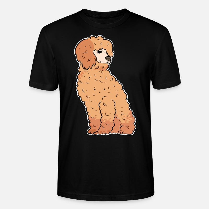 Caniche - T-shirt bio CRAFTER Stanley Stella Unisexe - noir