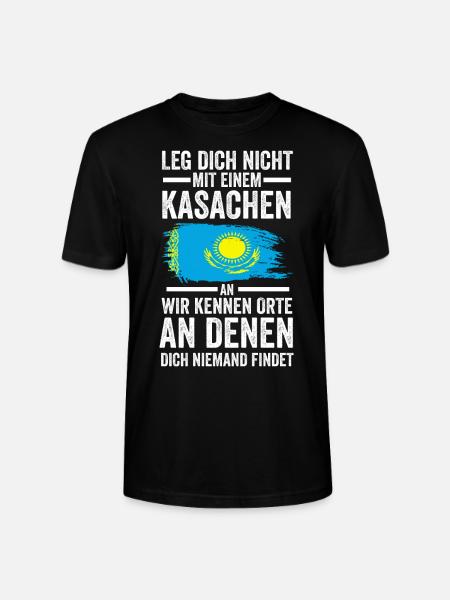 Kasachstan Kasache Kasachisches - Stanley/Stella Unisex Bio-T-Shirt CRAFTER - Schwarz