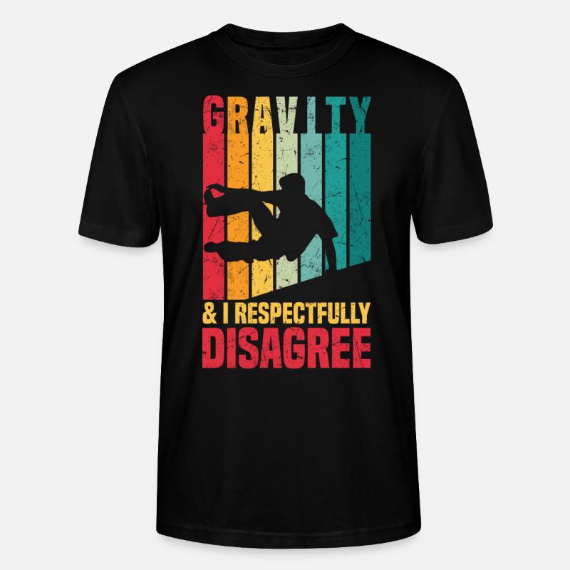 Parkour - Stanley/Stella Unisex Bio-T-Shirt CRAFTER - Schwarz
