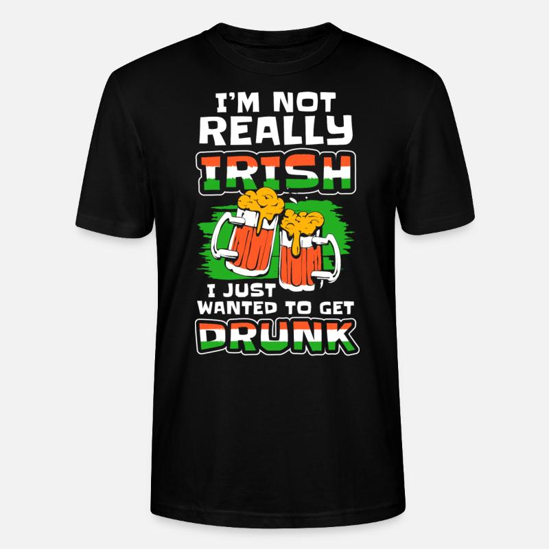 Alcohol Drinking Fun Weekend - Stanley/Stella CRAFTER Unisex Organic T-Shirt - black