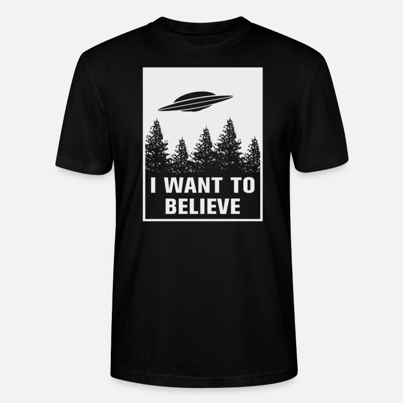 Ich will glauben - Stanley/Stella Unisex Bio-T-Shirt CRAFTER - Schwarz