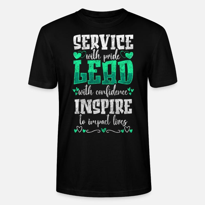 Chef de bureau Employé - T-shirt bio CRAFTER Stanley Stella Unisexe - noir