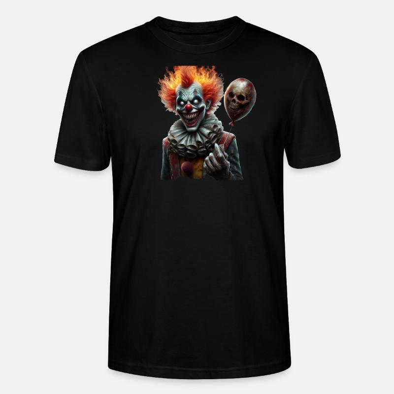 Albtraumclown - Stanley/Stella Unisex Bio-T-Shirt CRAFTER - Schwarz