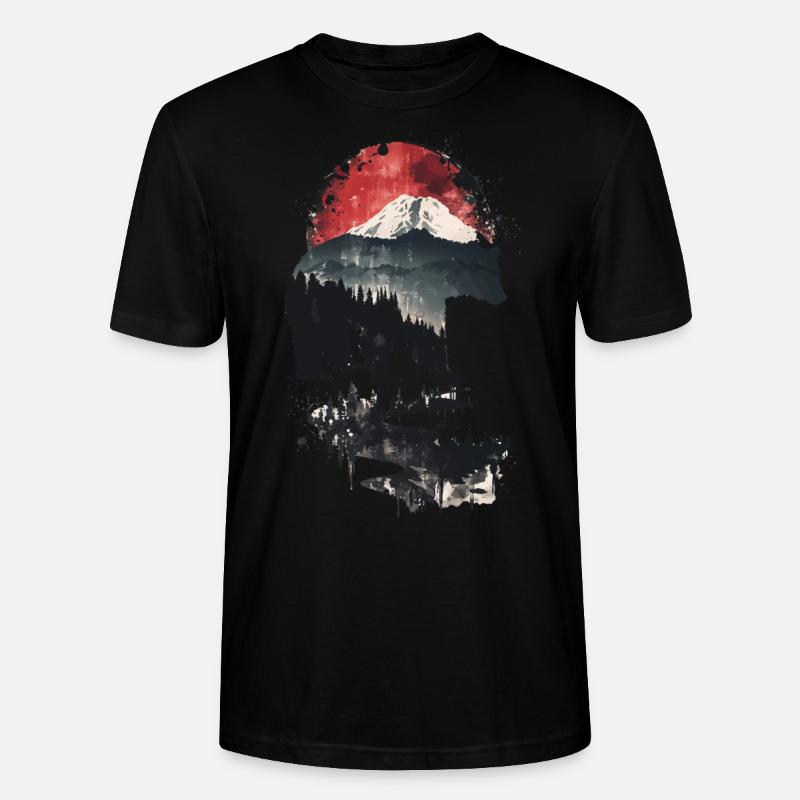 Grizzly Bär - Stanley/Stella Unisex Bio-T-Shirt CRAFTER - Schwarz