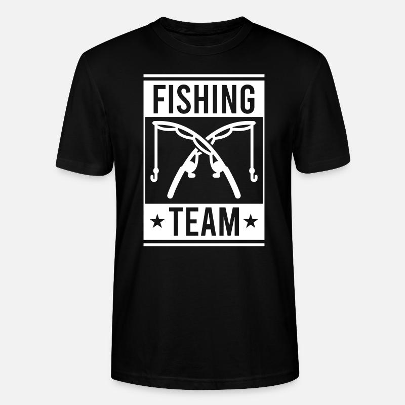 équipage de pêche - T-shirt bio CRAFTER Stanley Stella Unisexe - noir