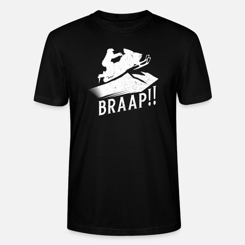 BRAAP !! - Stanley/Stella Unisex Bio-T-Shirt CRAFTER - Schwarz