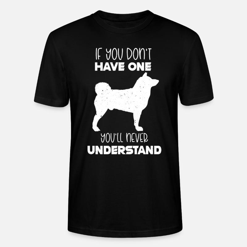 Akita - Stanley/Stella Unisex Bio-T-Shirt CRAFTER - Schwarz