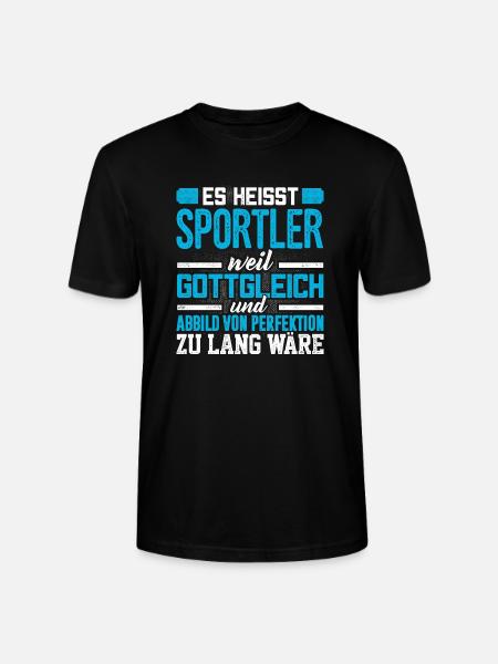 SPORTLER - Perfekt - Stanley/Stella Unisex Bio-T-Shirt CRAFTER - Schwarz