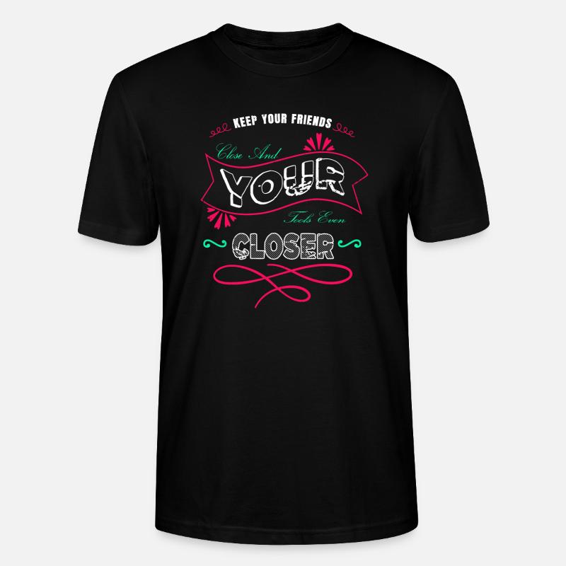 birthday statement present mechanic - Stanley/Stella Unisex Bio-T-Shirt CRAFTER - Schwarz
