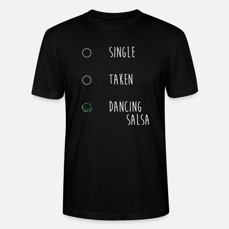 Danseuse de salsa Danseuse - T-shirt bio CRAFTER Stanley Stella Unisexe - noir