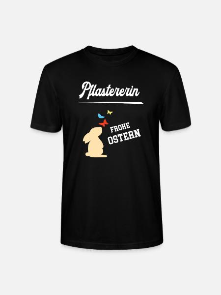 Pflastererin Ostern Handwerkerin Oster Outfit - Stanley/Stella Unisex Bio-T-Shirt CRAFTER - Schwarz