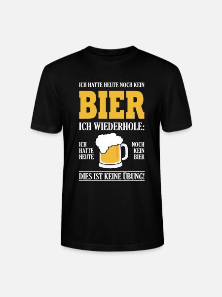 Bier - Stanley/Stella Unisex Bio-T-Shirt CRAFTER - Schwarz