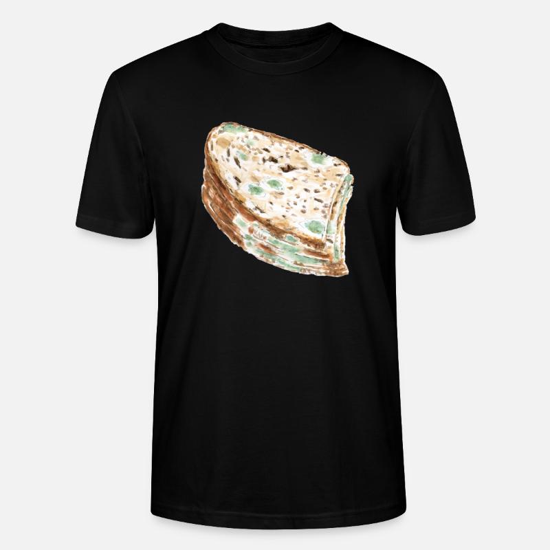 Moldy brød / sopp / sopp - Stanley/Stella CRAFTER unisex økologisk T-skjorte - svart
