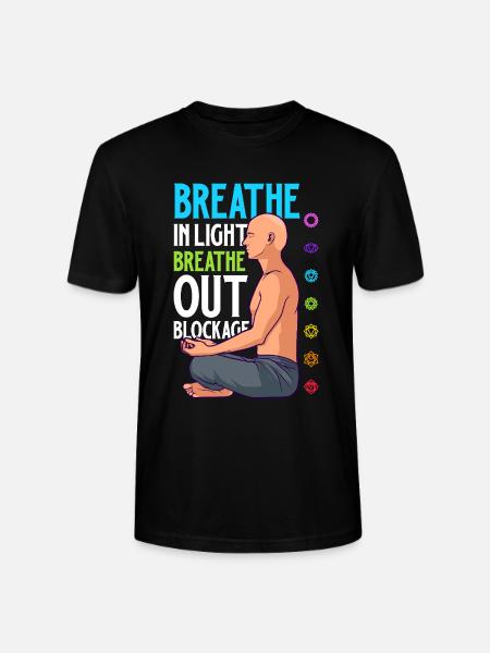 Chakra Atmung - Blockaden lösen - Stanley/Stella Unisex Bio-T-Shirt CRAFTER - Schwarz