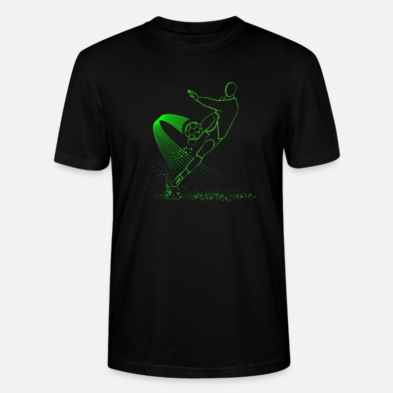 Fussball - Stanley/Stella Unisex Bio-T-Shirt CRAFTER - Schwarz