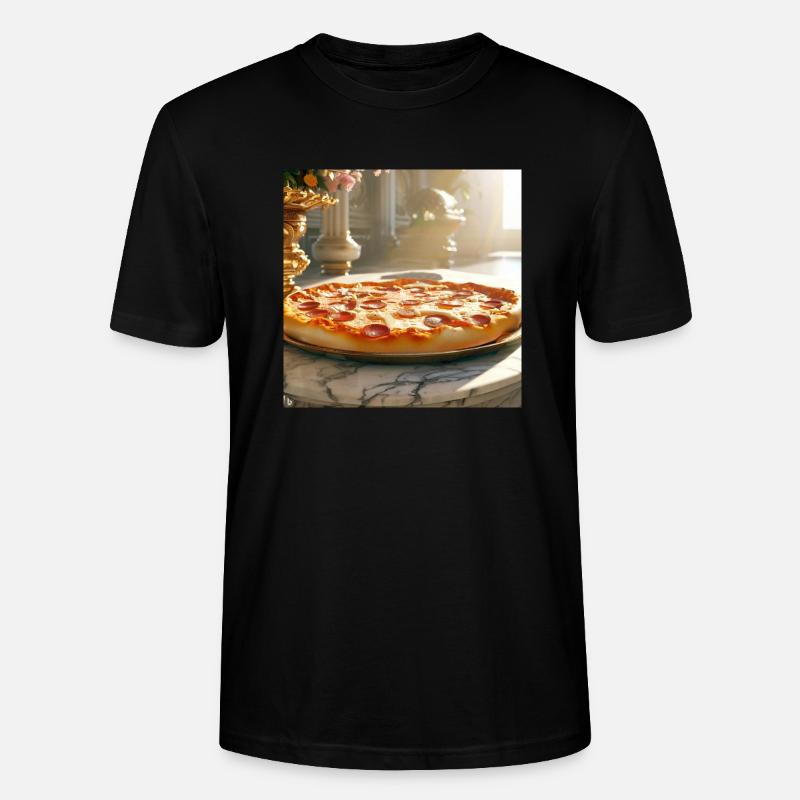 Pizza Lover Flavour - Stanley/Stella Unisex Bio-T-Shirt CRAFTER - Schwarz