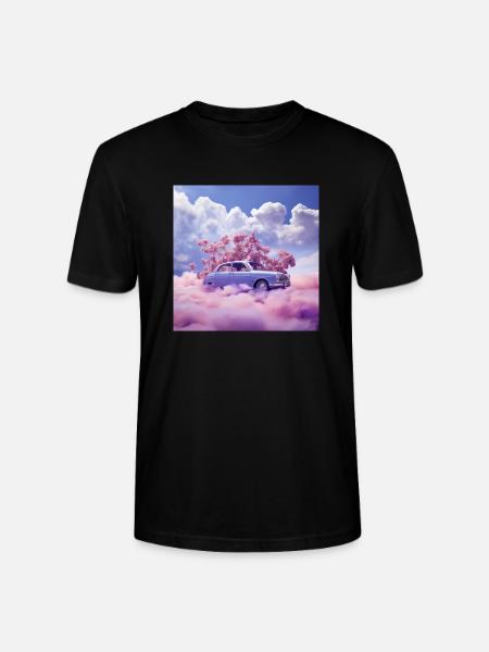 Auto über den Wolken - Stanley/Stella Unisex Bio-T-Shirt CRAFTER - Schwarz