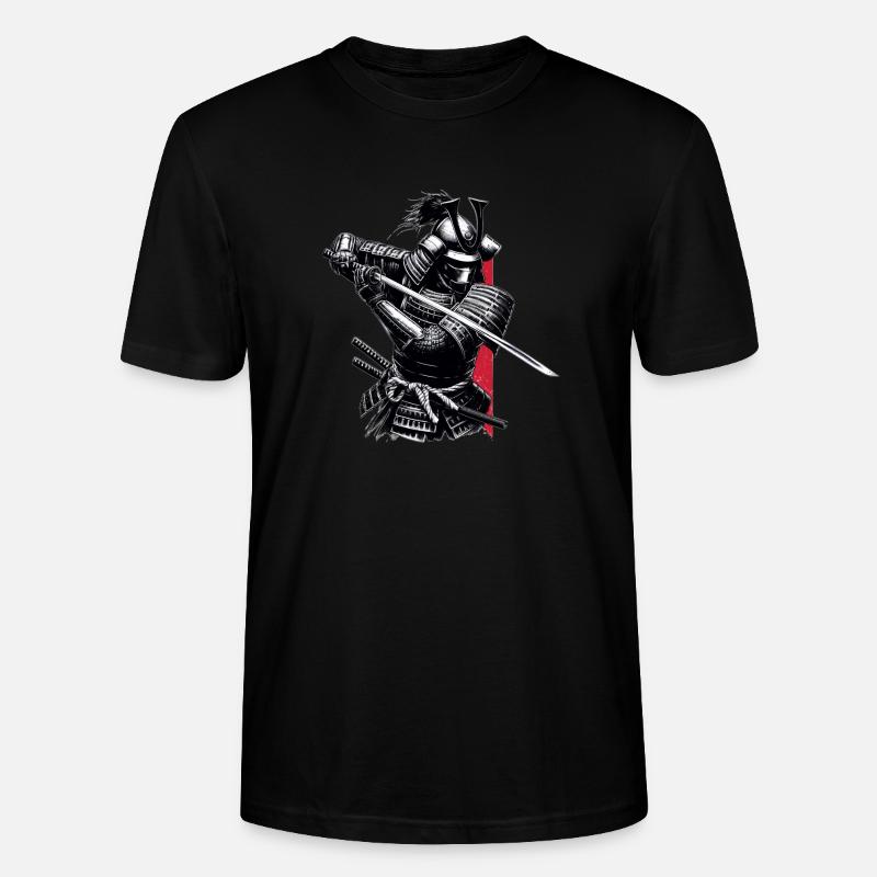 Samurai - Stanley/Stella Unisex Bio-T-Shirt CRAFTER - Schwarz