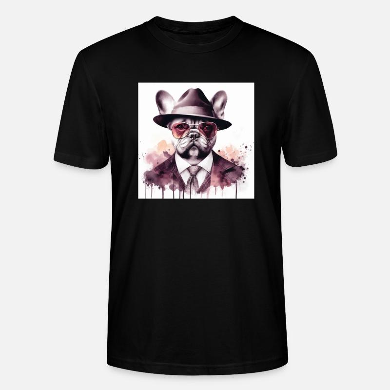 Bully le Parrain - T-shirt bio CRAFTER Stanley Stella Unisexe - noir
