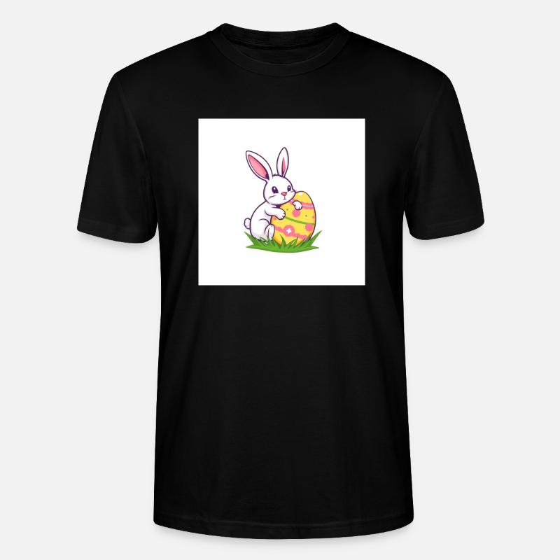 Hase & Ei – Das Osterwunder - Stanley/Stella Unisex Bio-T-Shirt CRAFTER - Schwarz